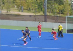 ○ 関西学生ホッケー春季リーグ【男子】　順位決定戦。決勝対天理大学戦は6-0で勝利。