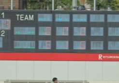 ○ 関西学生ホッケー春季リーグ【男子】　順位決定戦。決勝対天理大学戦は6-0で勝利。